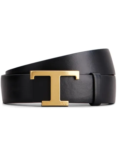 Tod's T-Timeless leather belt Black XCWTSB10100RBR