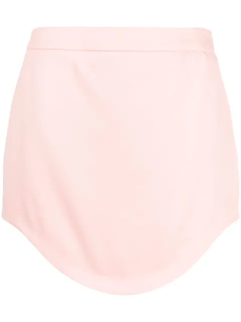 Casablanca tailored wool mini skirt Pink WS23SK070