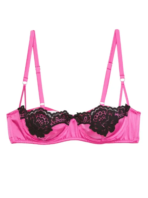 Fleur Du Mal All About Eve balconette bra Pink BR03820799