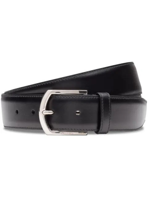 Church's polished buckle-fastening leather belt Black ECC1079WF