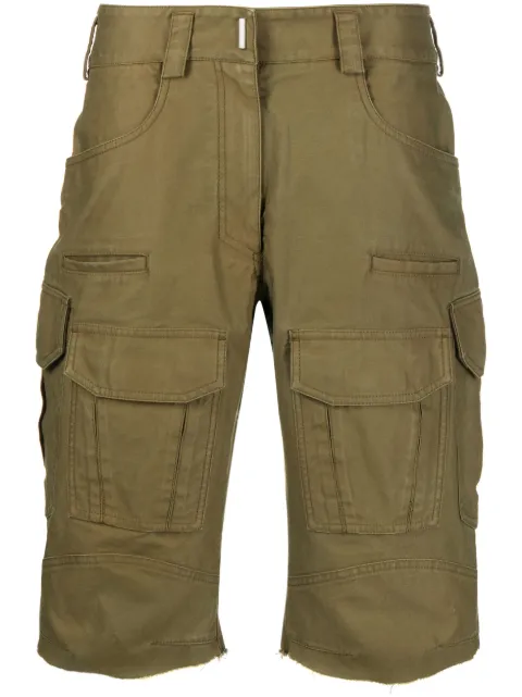 Givenchy cargo bermuda shorts Green BW50Z71YCU