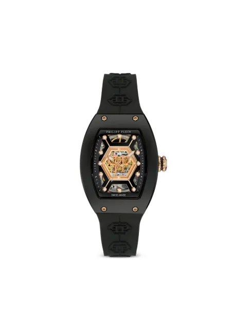 Philipp Plein Diamond Crypto Queen Noire Galaxy watch Gold AACAWWS0074PXV090N