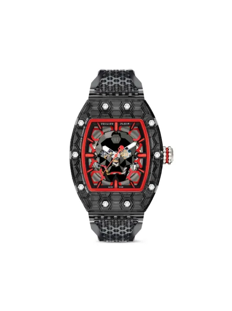 Philipp Plein Crypto King Cry$tal Ghost watch Grey AACAMWS0128PXV003N