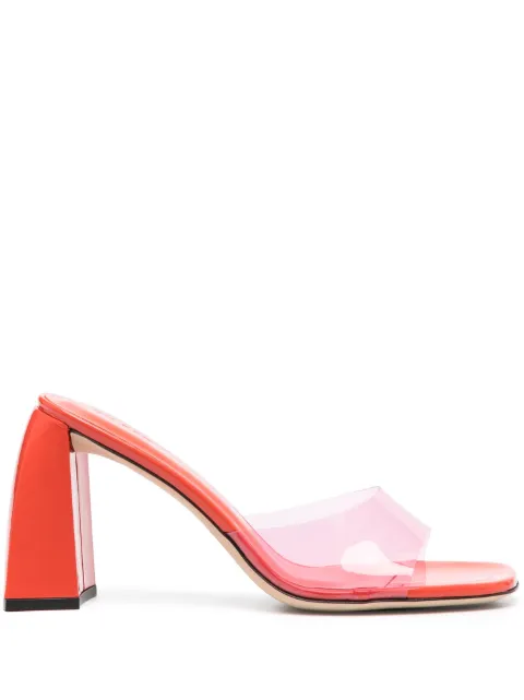 BY FAR Michele sandals Orange 23SSMICHMLFLPUPA