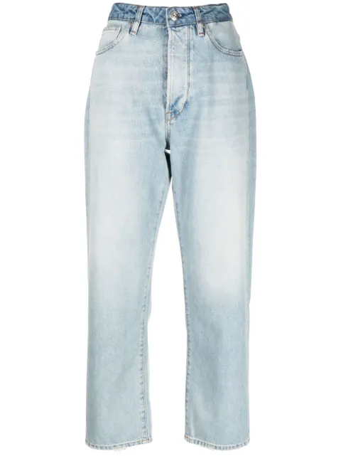 3x1 low-rise straight-leg jeans Blue 31W32038DR1128