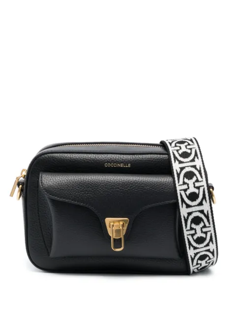 Coccinelle Beat Soft leather crossbody bag Black E1NOF150201