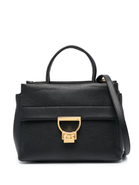 Coccinelle medium Arlettis leather tote bag Black E1MD5180101