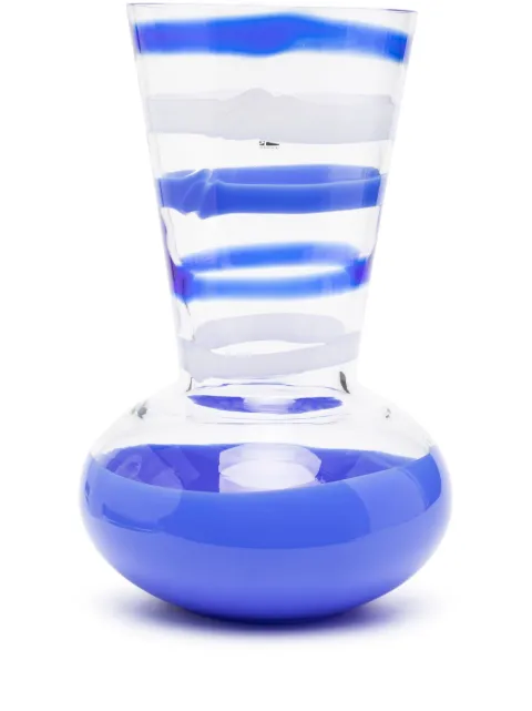 Carlo Moretti geometric-shape vase Blue 1799MST