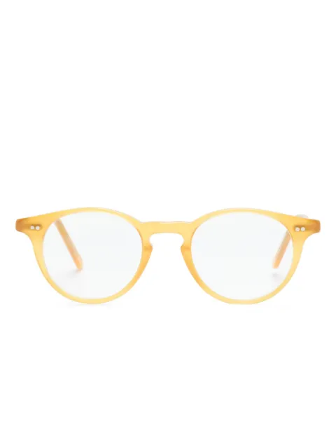 Epos Efesto 3 round-frame glasses Yellow EFESTO3