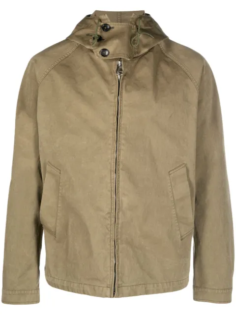 Ten C lightweight hooded jacket Green 13CTCUC04032002105659
