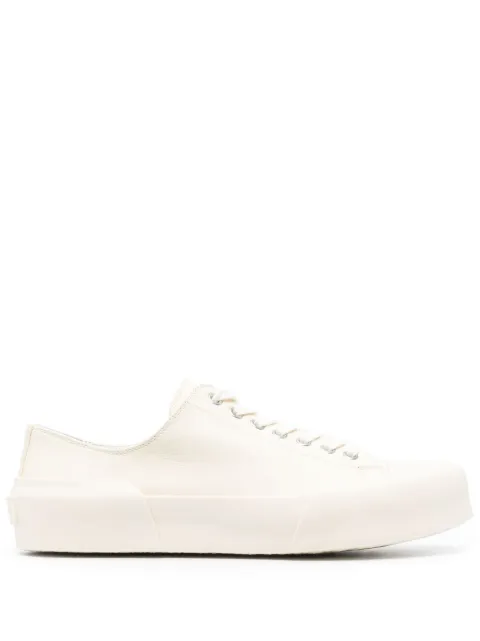 Jil Sander lace-up low-top sneakers White J16WS0013P5057