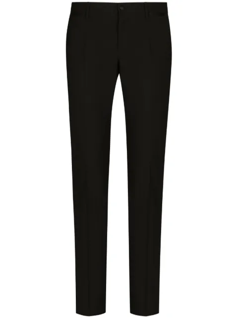 Dolce & Gabbana straight-leg tuxedo trousers Black GWZXMTFUBF2N0000