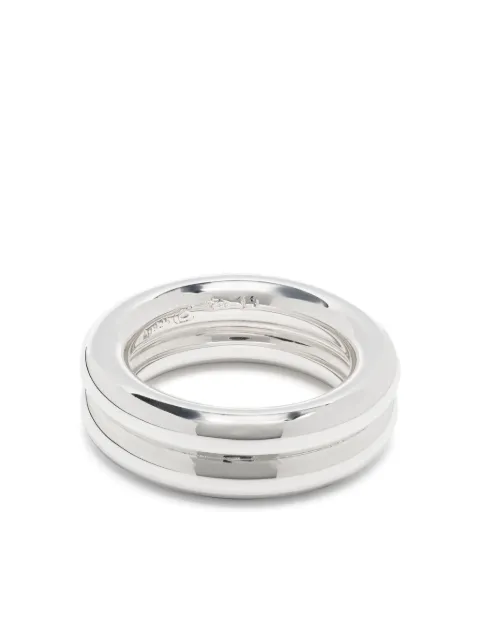 Charlotte Chesnais Double Brahma ring Silver 21BA044AR