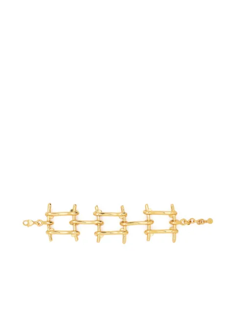 Rabanne wire chain bracelet Gold 23HBB0304MET358