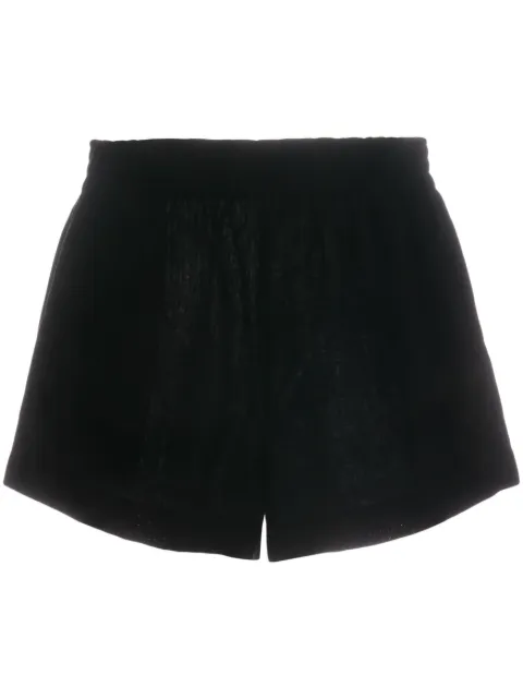 Reformation Mila linen shorts Black 1312180BLK