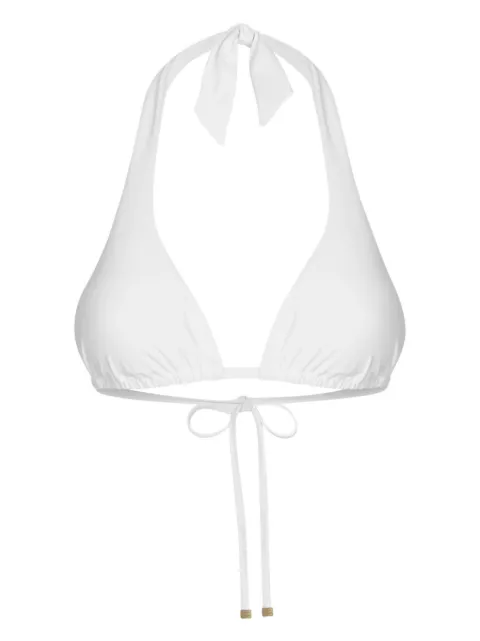 Dolce & Gabbana halterneck triangle bikini top White O1A01JONO12W0800