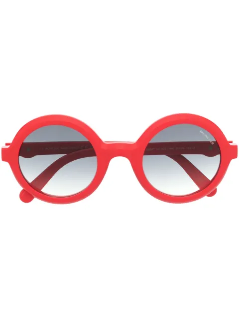 Moncler Eyewear Orbit round-frame sunglasses Red ML0261