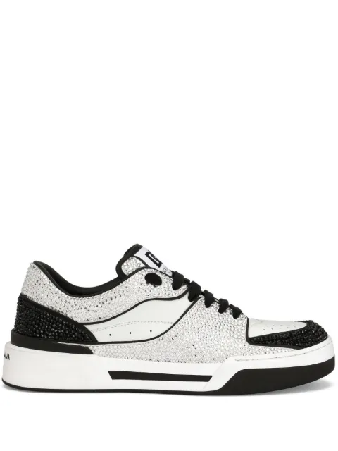 Dolce & Gabbana New Roma rhinestone-embellished sneakers White CS2036AM803