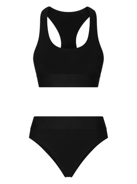 Dolce & Gabbana stretch-design bikini set Black O8C07JONO12