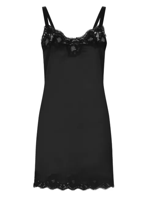 Dolce & Gabbana lace-detailing silk-blend camisole Black O6A00TONO13