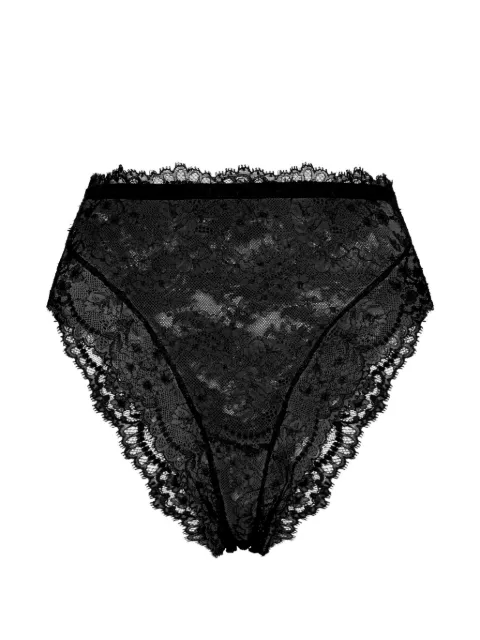 Dolce & Gabbana floral-lace briefs Black O2C42TONO23