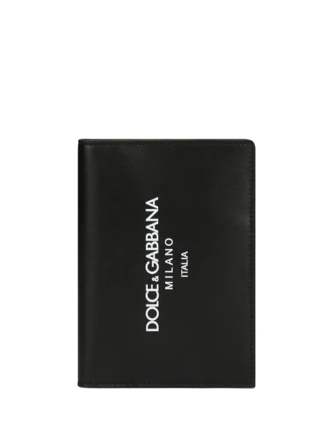 Dolce & Gabbana logo-print bi-fold wallet Blue BP2215AN244HNII7