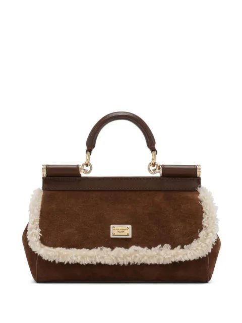 Dolce & Gabbana small Sicily handbag Brown BB7116AN415