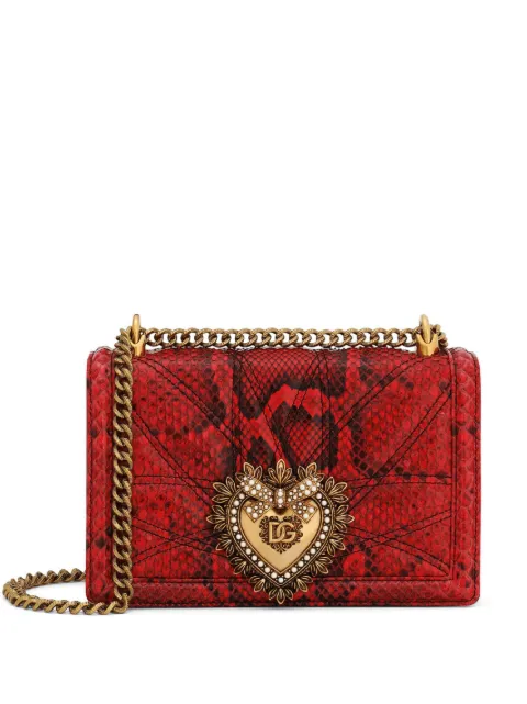 Dolce & Gabbana medium Devotion crossbody bag Red BB7158A2Y43