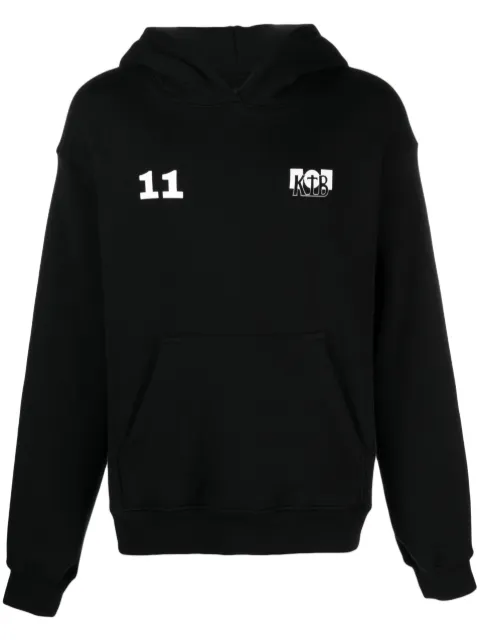 Nahmias x Kodak Vulture logo-print hoodie Black AW23JSY2H1G55001