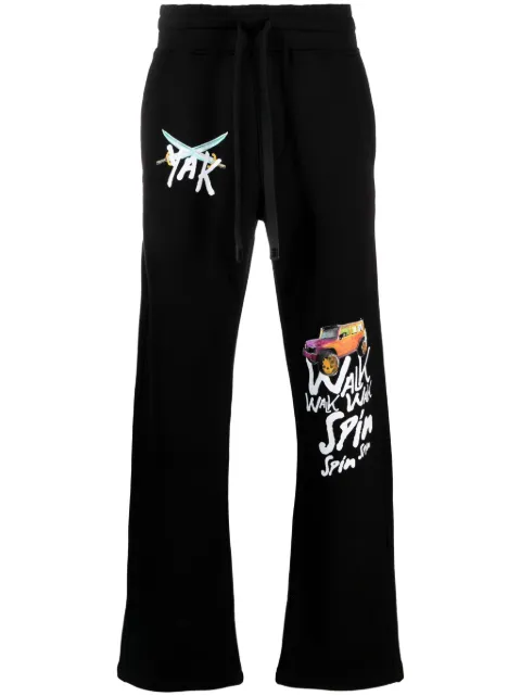 Nahmias x Kodak Black KTB cotton track pants Black AW23JSY2P2G57001