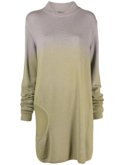 Moncler Subhuman cut-out jumper Grey MU02C9G01M3746