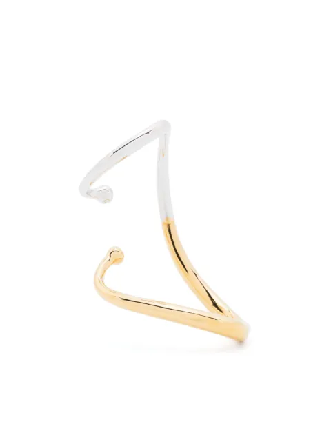 Charlotte Chesnais Petit Mirage gold-plated ear cuff Silver 21BO111VEAR