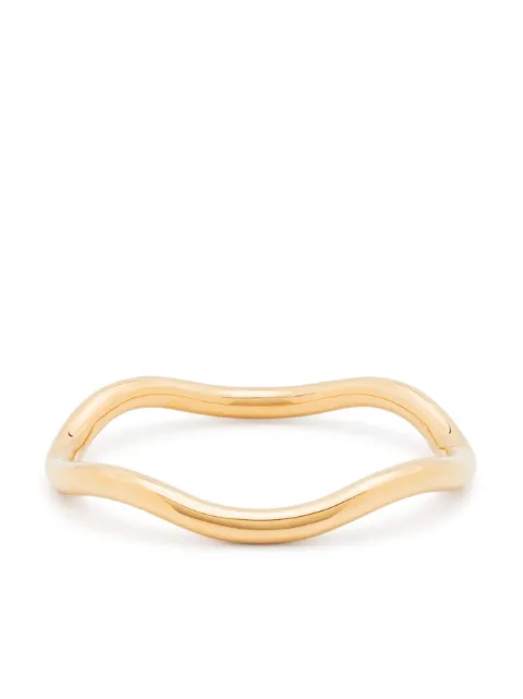 Charlotte Chesnais Wave gold-plated cuff bracelet Gold 22BR007VER
