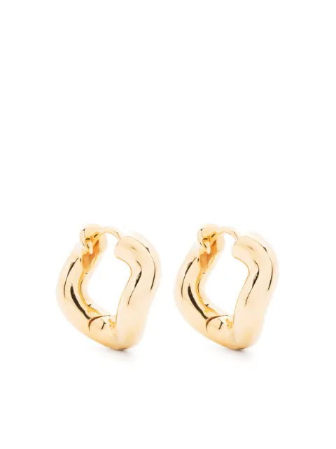Charlotte Chesnais Petit Wave loop earrings Gold 21BO104VER