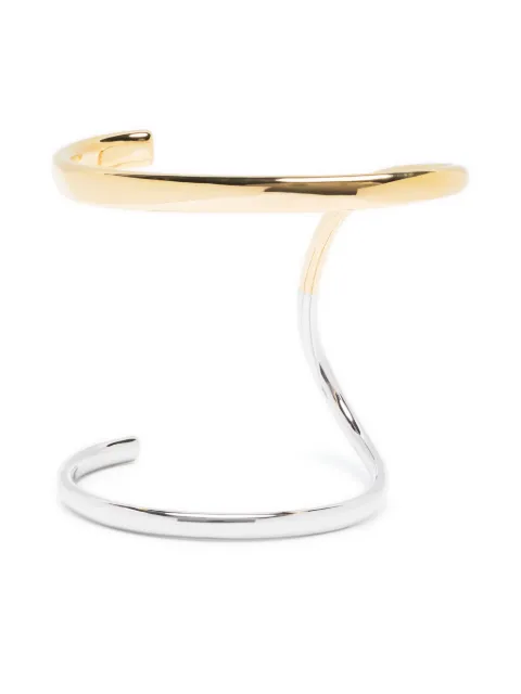 Charlotte Chesnais Surma gold-plated cuff bracelet Gold 22BR008VEAR