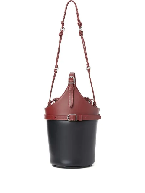 Durazzi Milano belted bucket bag Black B05BC