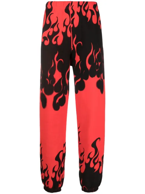 GALLERY DEPT. graphic-print track pants Black AK2100