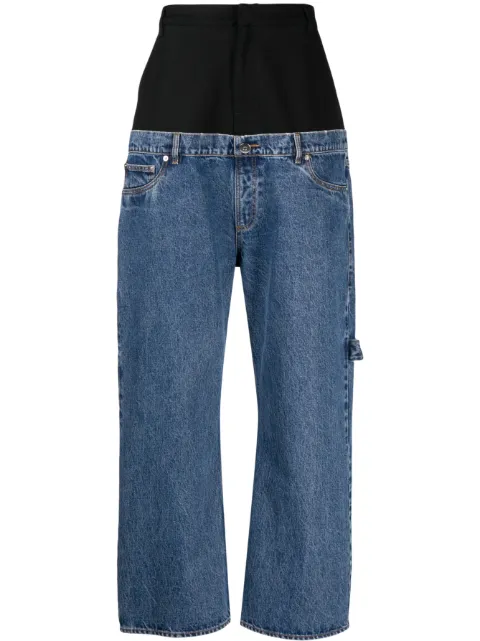ROMEO HUNTE Hybrid Sag wide-leg jeans Black FW23P02