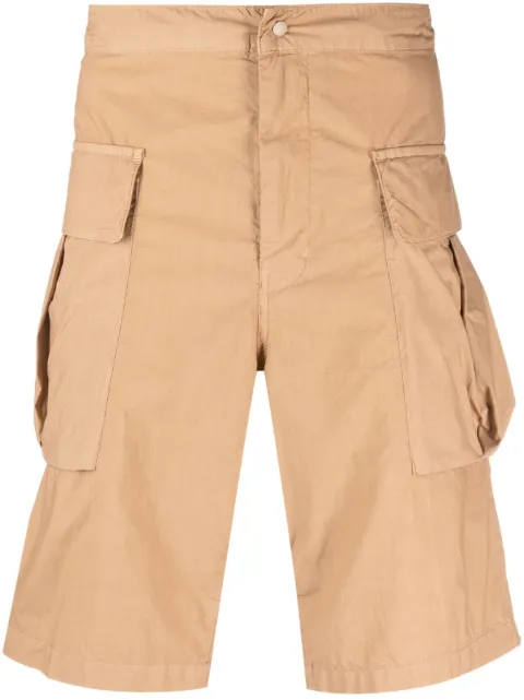 ASPESI knee-length cargo shorts Neutrals CQ45G329