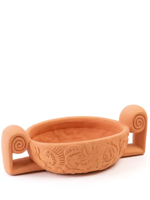 Seletti Magna Graecia Terracotta vase Orange 11509
