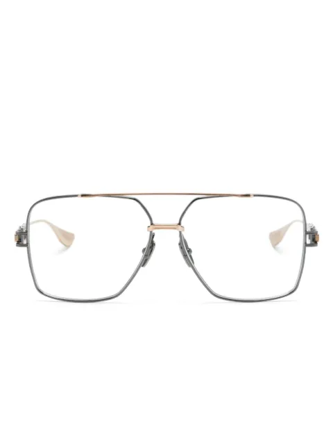 Dita Eyewear Grand Emperik square-frame glasses Black DTX159A