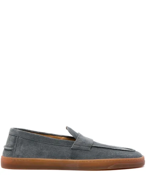 Henderson Baracco slip-on suede loafers Grey SIFNOSSUEDE