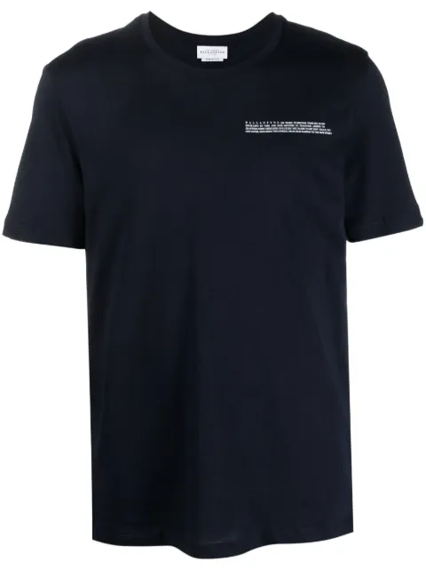 Ballantyne logo-print cotton T-shirt Blue BMW155UCTH4