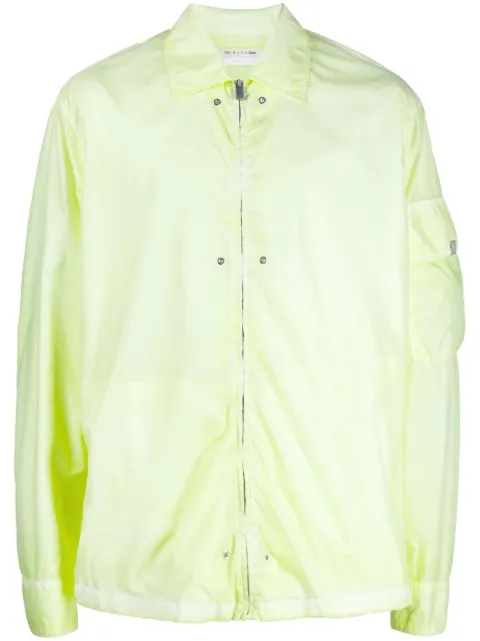 1017 ALYX 9SM zip-up lightweight jacket Green AAMSH0182FA01