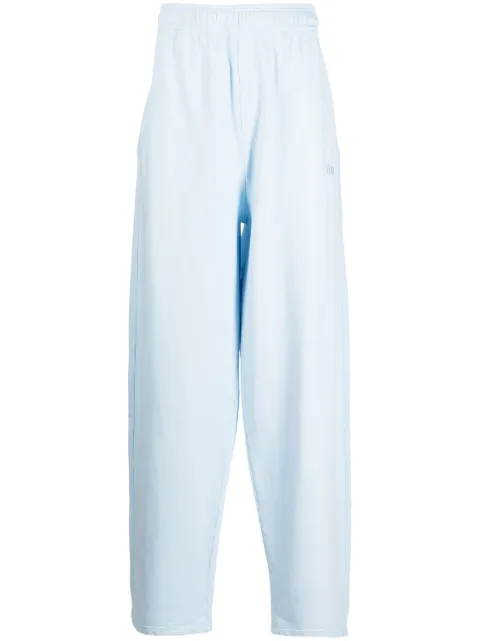 GmbH Ahmed logo-embroidered track pants Blue AHMEDSS23OC