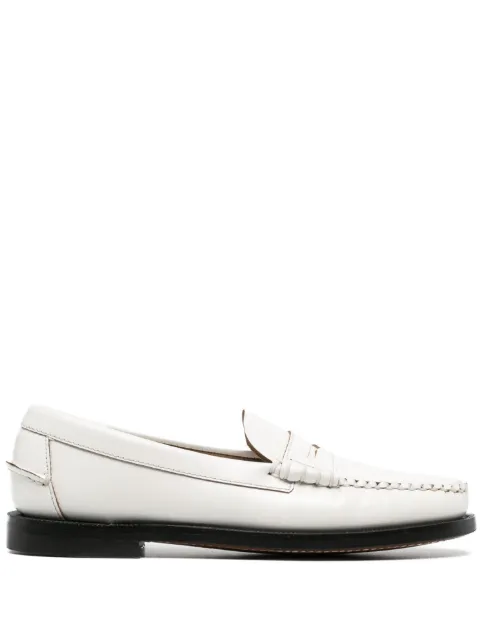 Sebago Dan penny-slot flat leather loafers White 7001530CLASSICDAN