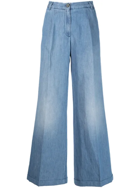 Jacob Cohën high-waisted wide-leg jeans Blue VP02501T470A