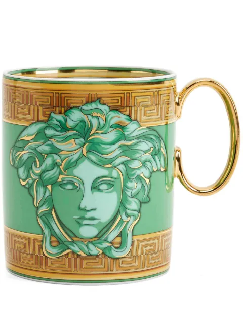 Versace Medusa Amplified porcelain mug White 1933540376215505