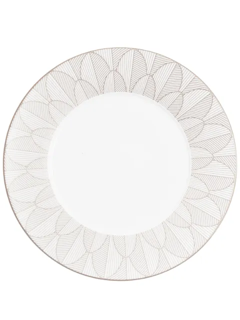 Christofle Malmaison Imperiale porcelain dinner plate White 7687115