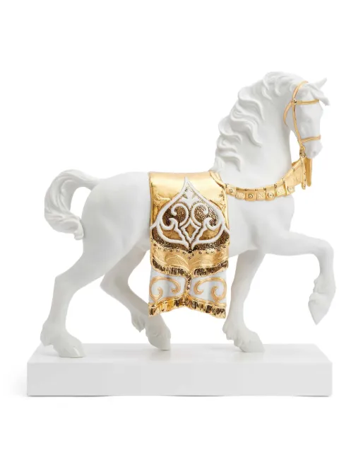 Lladró A Regal Steed sculpture White 1007186